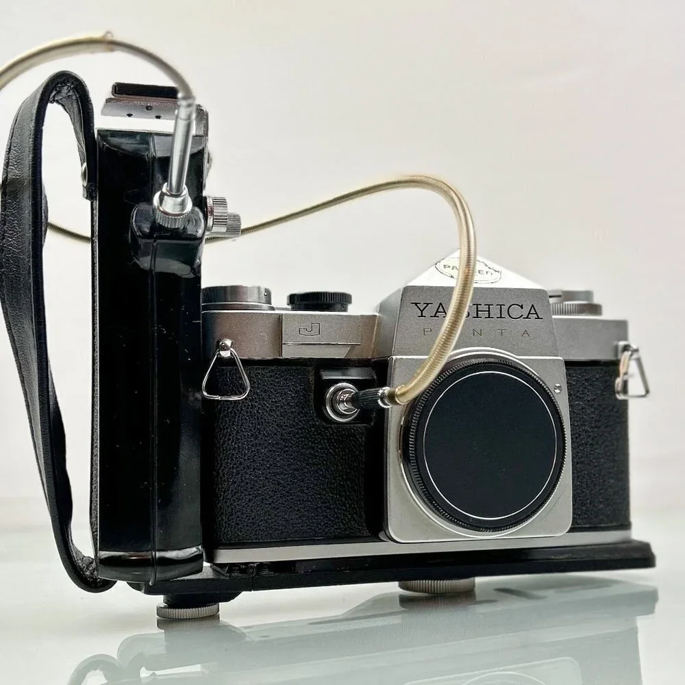 YASHICA J Penta 35mm Film Camera with Shutter Release Grip